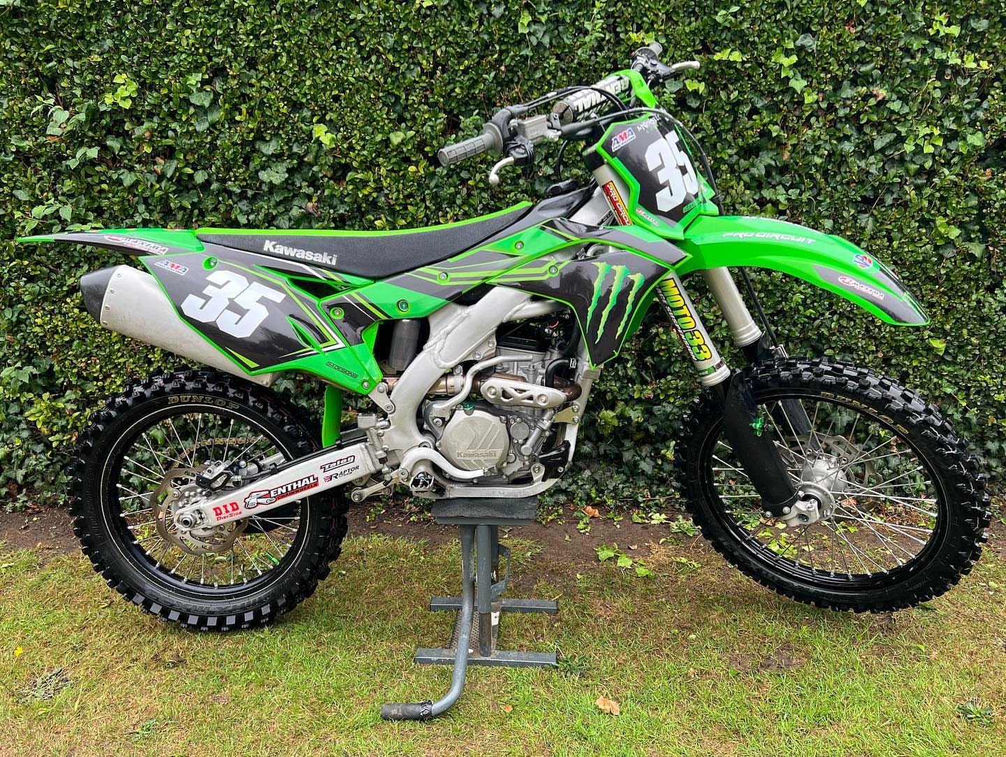 2019 Kawasaki Kxf250 Dirt Bike 2019 Kawasaki Kxf250