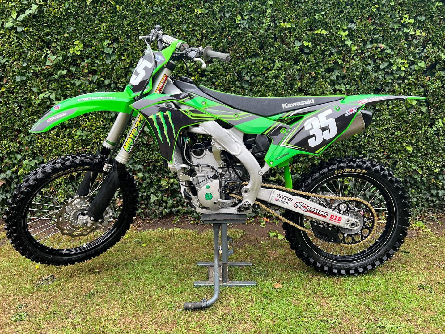 2019 Kawasaki Kxf250 Dirt Bike 2019 Kawasaki Kxf250