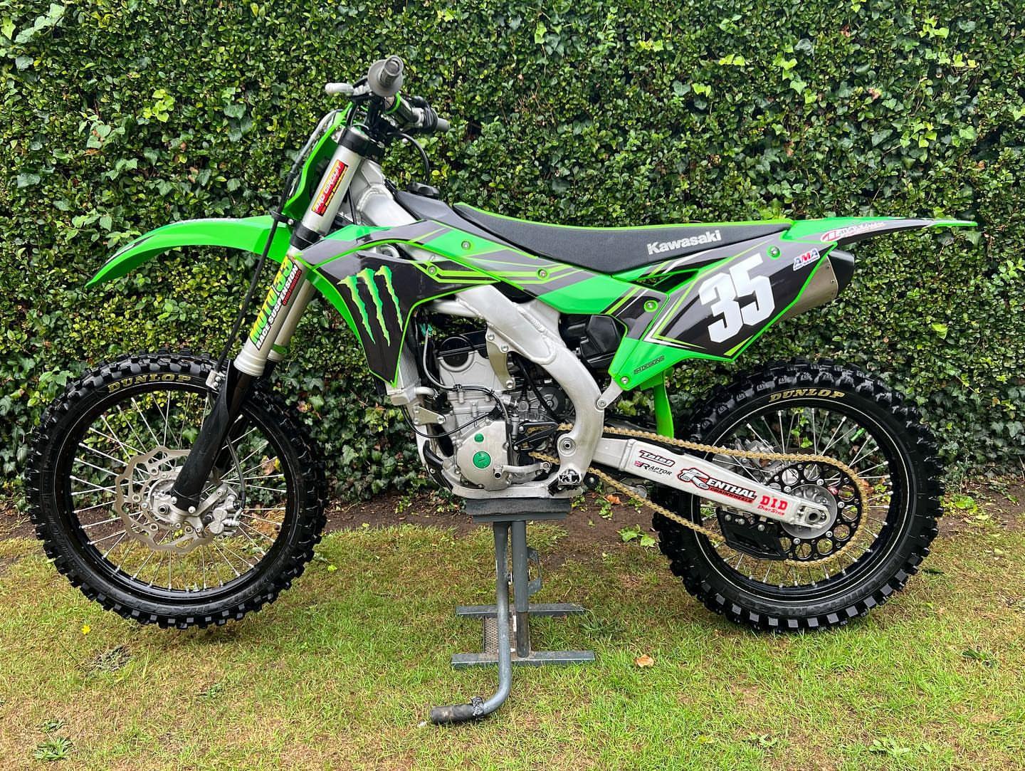 2019 Kawasaki Kxf250 Dirt Bike 2019 Kawasaki Kxf250