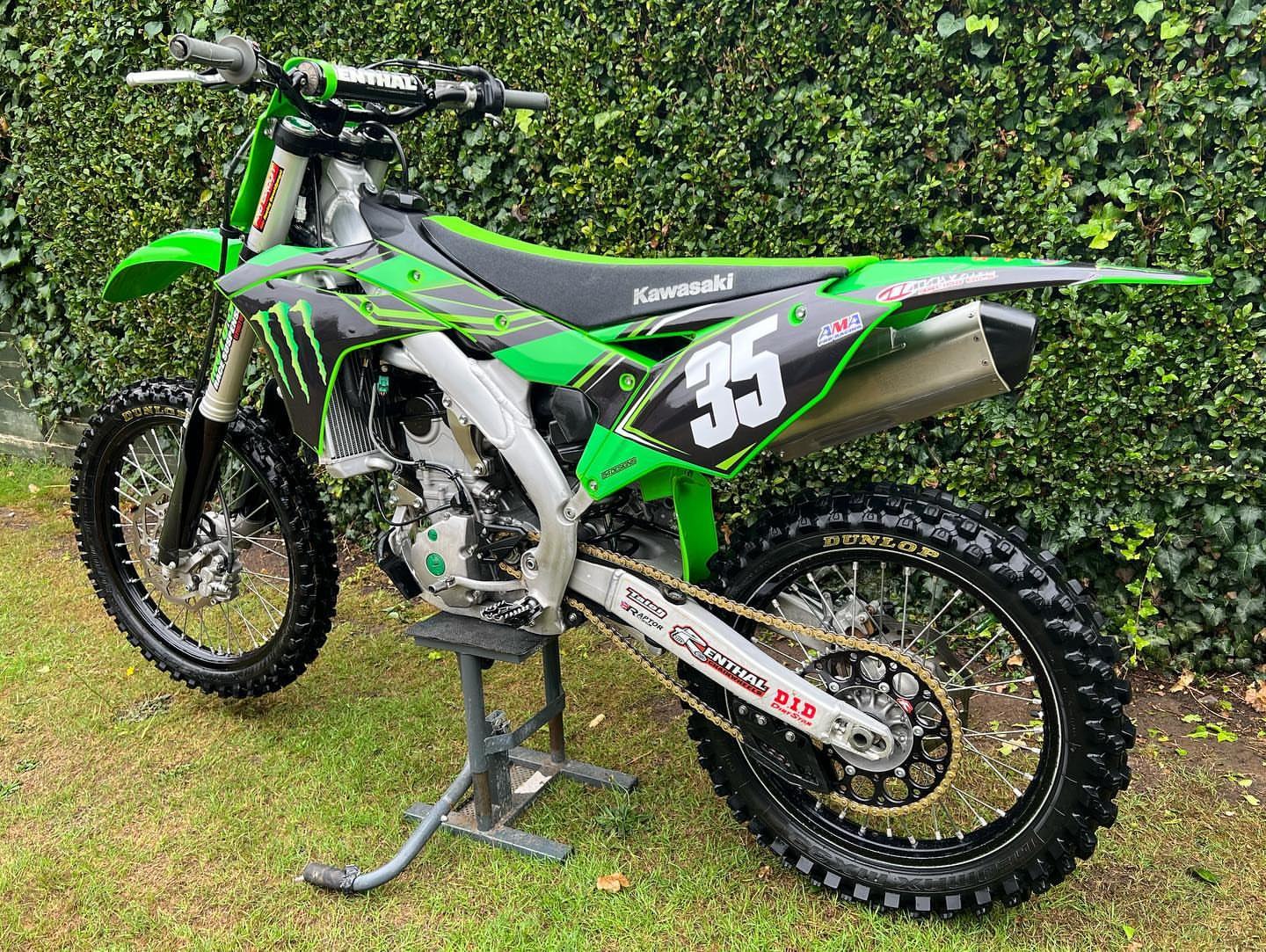 2019 Kawasaki Kxf250 Dirt Bike 2019 Kawasaki Kxf250
