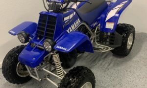 2002 blue Yamaha banshee