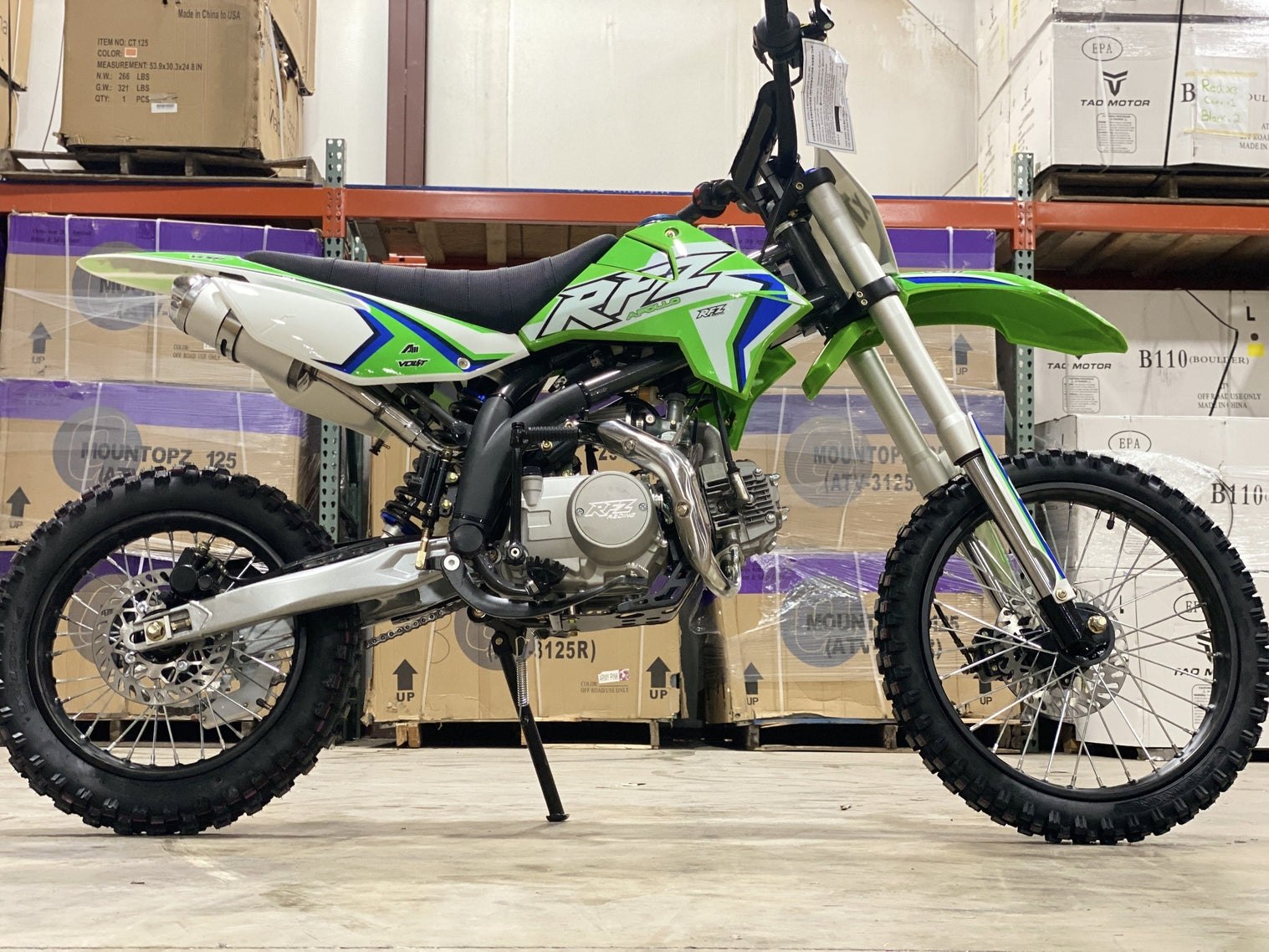 Apollo X18 125cc Dirt Bike
