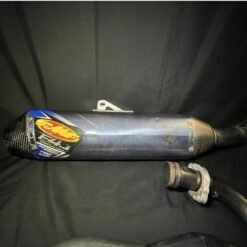 FMF Factory 4.1 Ti Exhaust Muffler Anodized and Header - Kawasaki KX450F 2012-2015 Complete