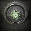 2015 KAWASAKI 09-17 KX450F OEM BLACK FRONT WHEEL RIM TIRE HUB 41090-0080-WC