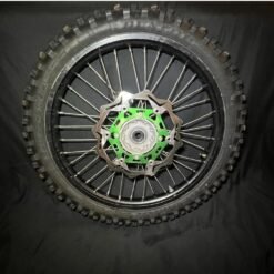 2015 KAWASAKI 09-17 KX450F OEM BLACK FRONT WHEEL RIM TIRE HUB 41090-0080-WC