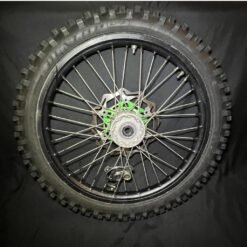 2015 KAWASAKI 09-17 KX450F OEM BLACK FRONT WHEEL RIM TIRE HUB 41090-0080-WC
