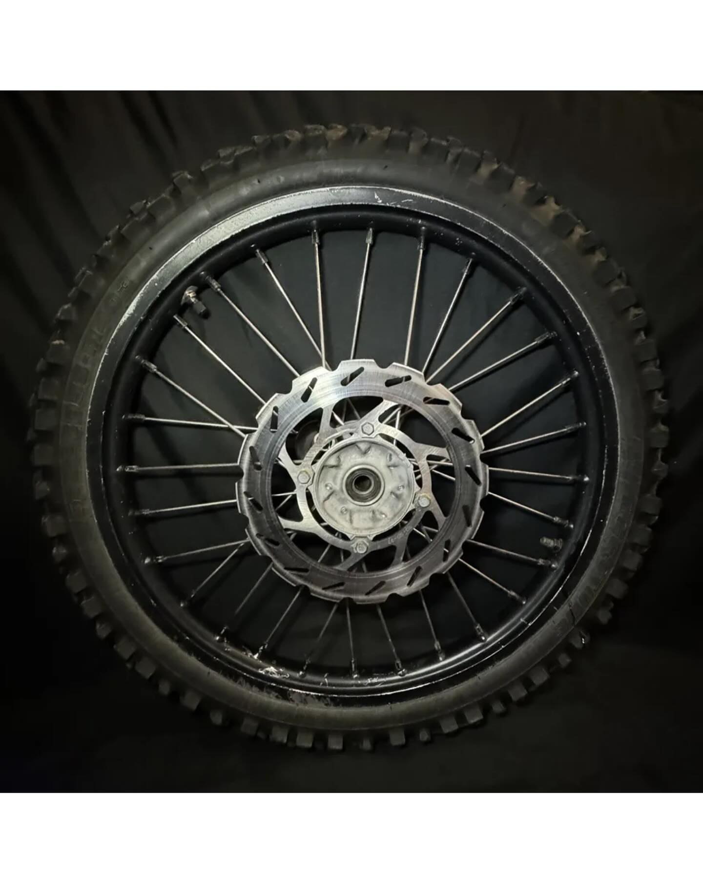 CRF150RB FRONT WHEEL COMPLETE 19" BIG EXPERT GENUINE OEM HONDA CRF 150 R B 07-23 CRF150RB FRONT WHEEL COMPLETE 19" BIG EXPERT GENUINE OEM HONDA CRF 150 R B 07-23