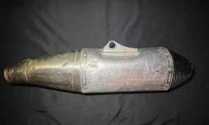 YOSHIMURA KAWASAKI KX250F 17-20 RS-4 SLIP-ON EXHAUST MUFFLER SS-AL-CF