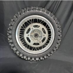 03 - 08 KLX125 DRZ125 OEM REAR WHEEL 90/100-14 ASSEMBLY HUB RIM ROTOR SPROKET