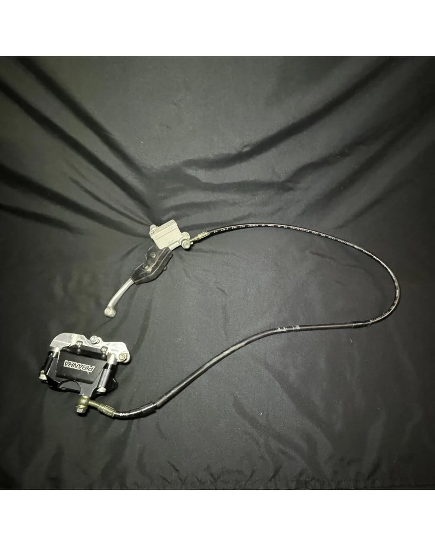 COMPLETE HYDRAULIC FRONT BRAKE KIT Piranha Daytona 190cc 4 Valve 2020-23 YCF KLX COMPLETE HYDRAULIC FRONT BRAKE KIT Piranha Daytona 190cc 4 Valve 2020-23 YCF KLX