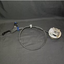 Full Mod 2020 Kawasaki KLX110 OEM Front Brake Assembly With After Market Perch