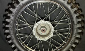 2020 02-23 KLX110 KLX 110 Front Wheel Hub Rim Spokes Complete Straight.