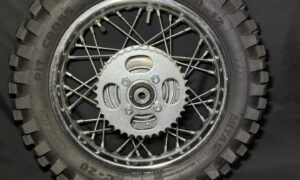 2020 OEM Kawasaki KLX 110 12” REAR WHEEL BACK RIM HUB COMPLETE FITS ALL KLX 110