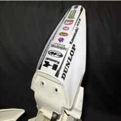 White Kawasaki Plastic Kit for Kawasaki: KLX110 (2010-2021), KLX110L KLX110R RL