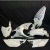 White Kawasaki Plastic Kit for Kawasaki: KLX110 (2010-2021), KLX110L KLX110R RL White Kawasaki Plastic Kit for Kawasaki: KLX110 (2010-2021), KLX110L KLX110R RL