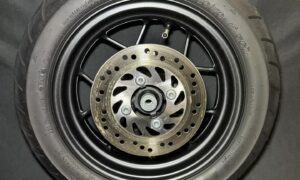 ( LIKE NEW ) 17 - 21 Honda Grom 125 Rear Wheel w/ Brake Disc Rotor & Sprocket 42650-K26-306ZA