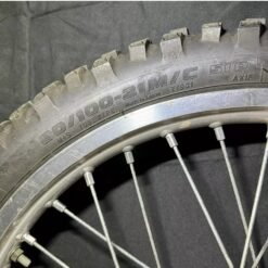 00-18 DRZ400S DRZ 400E Complete Front Wheel Rim Tire Rotor 55311-29F00