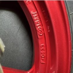 2023 Kawasaki BR125 Front Wheel Rim Tire Z125 17-23 Red 41073-0674-63D