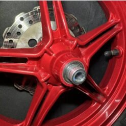 2023 Kawasaki BR125 Front Wheel Rim Tire Z125 17-23 Red 41073-0674-63D