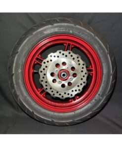 2023 Kawasaki BR125 Front Wheel Rim Tire Z125 17-23 Red 41073-0674-63D
