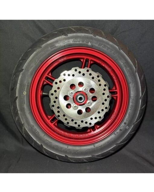 2023 Kawasaki BR125 Front Wheel Rim Tire Z125 17-23 Red 41073-0674-63D