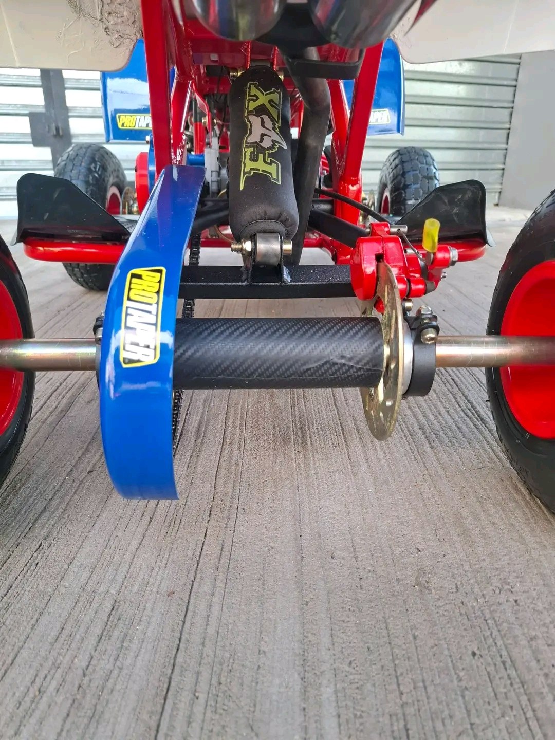 50cc Kids Mini Banshee ATV front view 50cc Kids Mini Banshee ATV